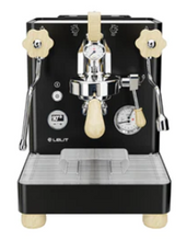 Lelit Bianca Pressure Profile Dual Boiler PID Rotary Pump Wood PL162T V3 Espresso Machine (BLACK)