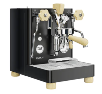 Lelit Bianca Pressure Profile Dual Boiler PID Rotary Pump Wood