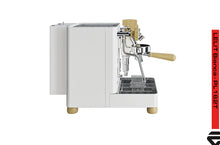 Lelit Bianca Pressure Profile Dual Boiler PID Rotary Pump Wood PL162T V3 Espresso Machine (Steel/Black/White)