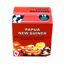 Papua New Guinea Peaberry Coffee Nitrogen Flushed Drip Bags