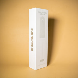 LIMITED EDITION White Nanofoamer Lithium by Subminimal