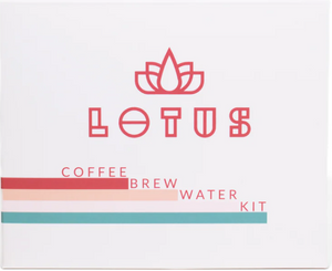 LOTUS COFFEE BREW WATER KIT