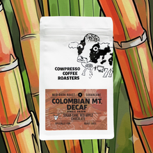 Freshly Roasted Coffee Singapore. Cowpresso Coffee Roasters Colombian MT. single origin coffee for pregnant ladies or people who cannot drink caffeine.