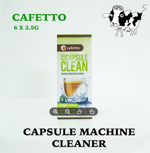 Cafetto ECO Capsule Clean (6 capsules)