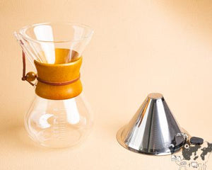 800ml Handmade Glass Flask (Chemex Brewing Method)