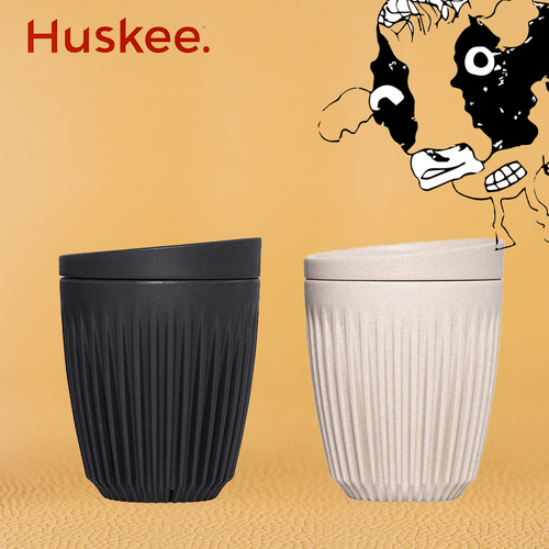 Huskee Cup 8OZ (Charcoal/Natural)