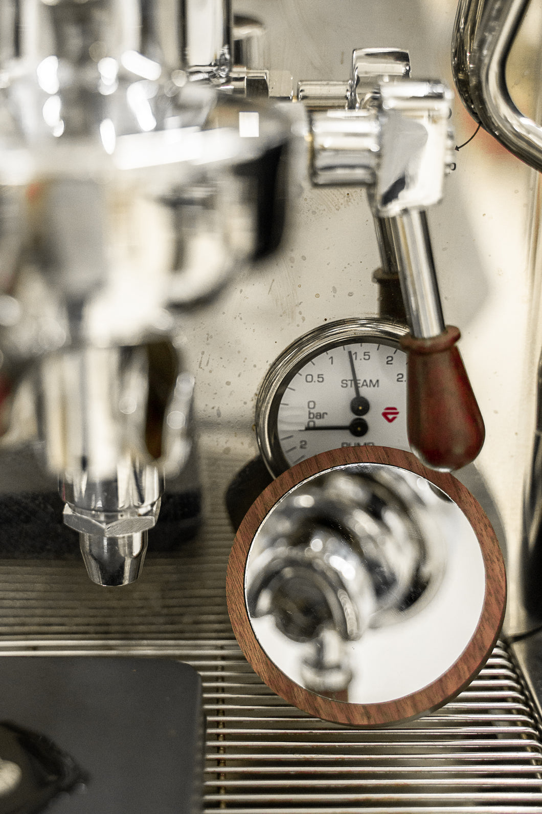 Espresso Flow Rate Extraction Mirror