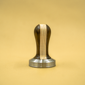 Lelit Tamper with Bicolour Wood Handle (58mm)