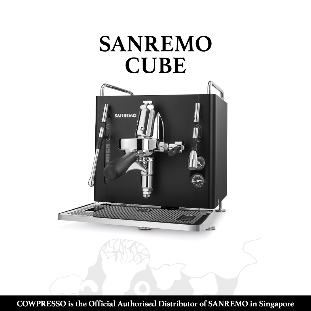 SANREMO CUBE V サンレモ キューブ V ブラック Sanremo Cube V and Cube R Coffee Espresso Machine [INSTOCK