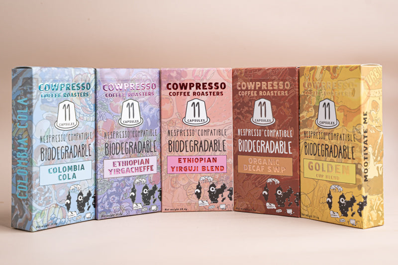Cowpresso Nespresso Capsule Combo (53-54 pods) | Cowpresso Coffee ...