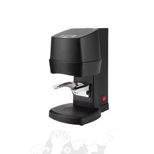 Automatic Coffee Tamper Machine (58mm) in Black/White Cowpresso